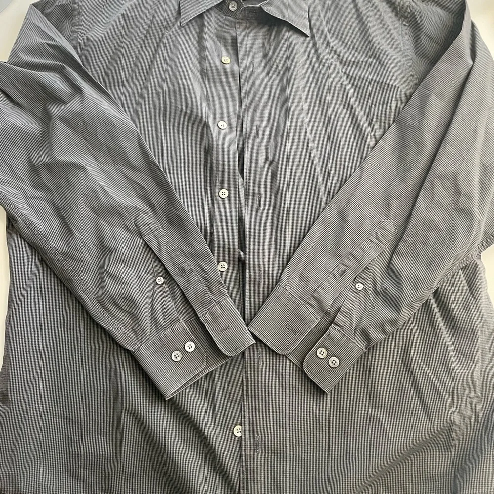Banana Republic Gray Dress Shirt